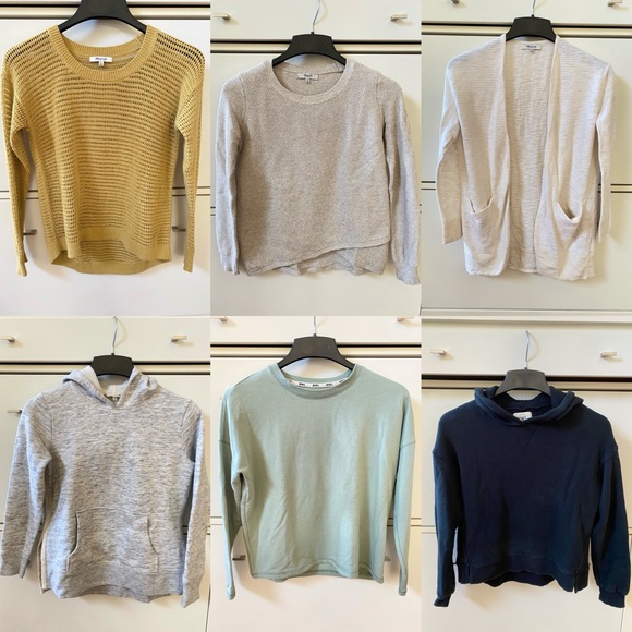 Madewell Sweaters - Madewell bundle - Assorted Sweater and Hoodie Collection